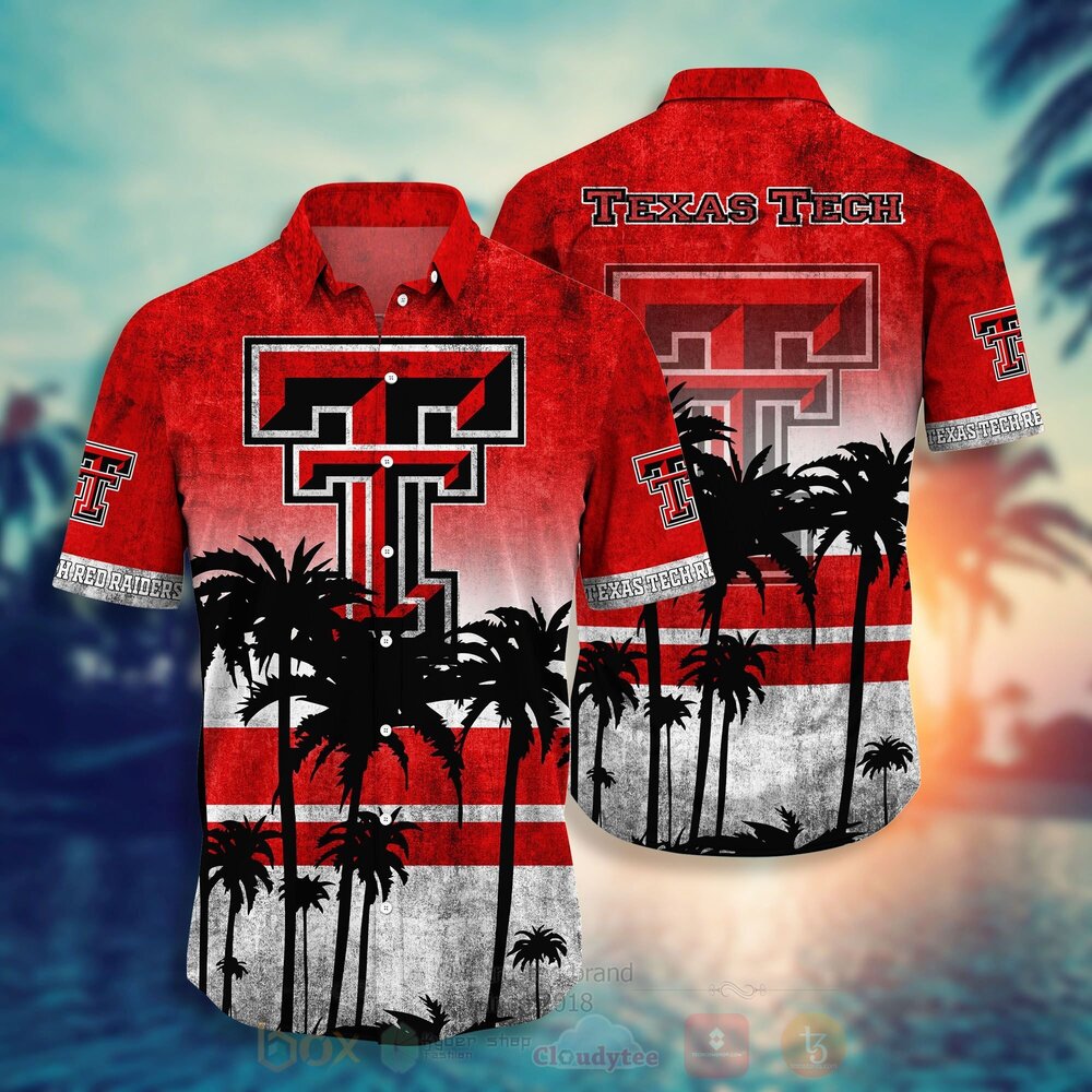 NCAA Texas Tech Red Raiders Hawaiian Shirt Short