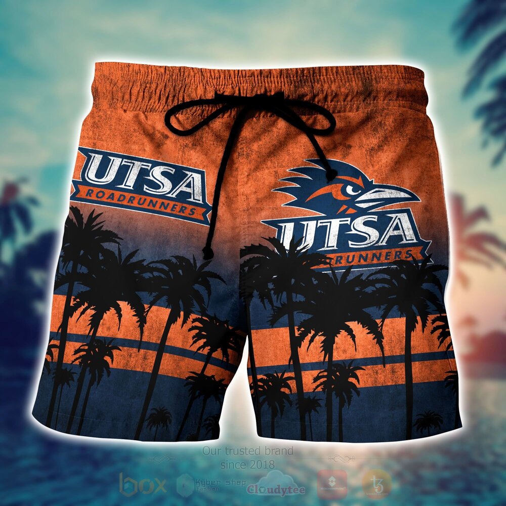 NCAA UTSA Roadrunners football Hawaiian Shirt Short 1 2 3 4