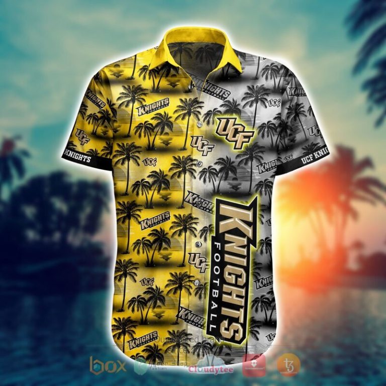 NCAA Ucf Knights Coconut Hawaiian shirt Short 1