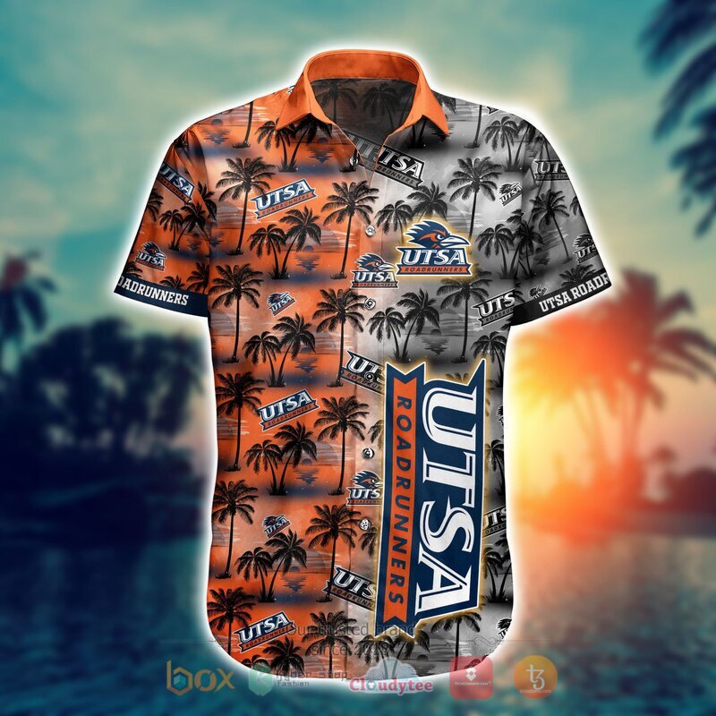 NCAA Utsa Roadrunners Coconut Hawaiian shirt Short 1