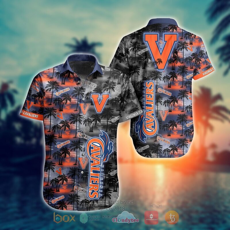 NCAA Virginia Cavaliers Coconut Hawaiian shirt Short