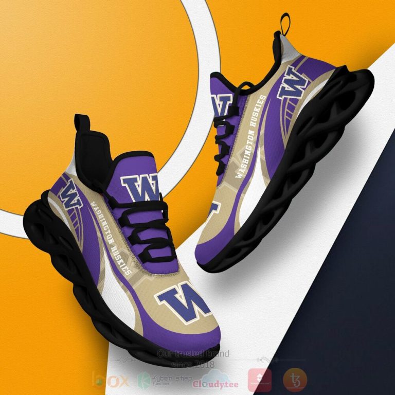 NCAA Washington Huskies football Clunky Max Soul Shoes 1