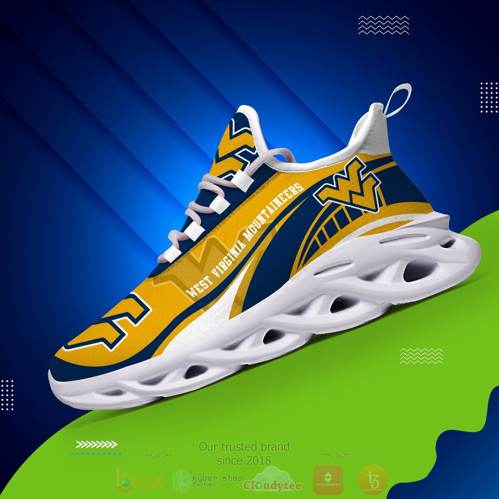 NCAA West Virginia Mountaineers football Clunky Max Soul Shoes