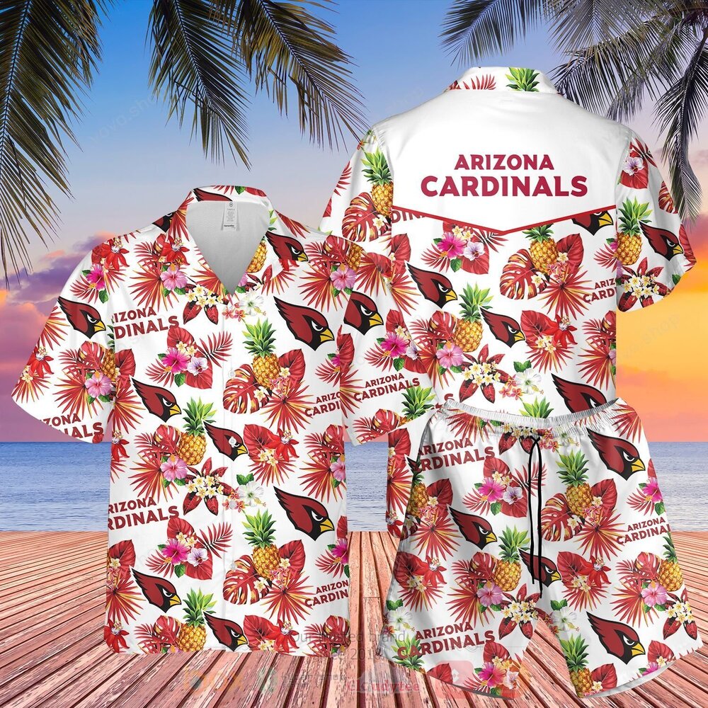 NFL Arizona Cardinals Hawaiian Shirt Short