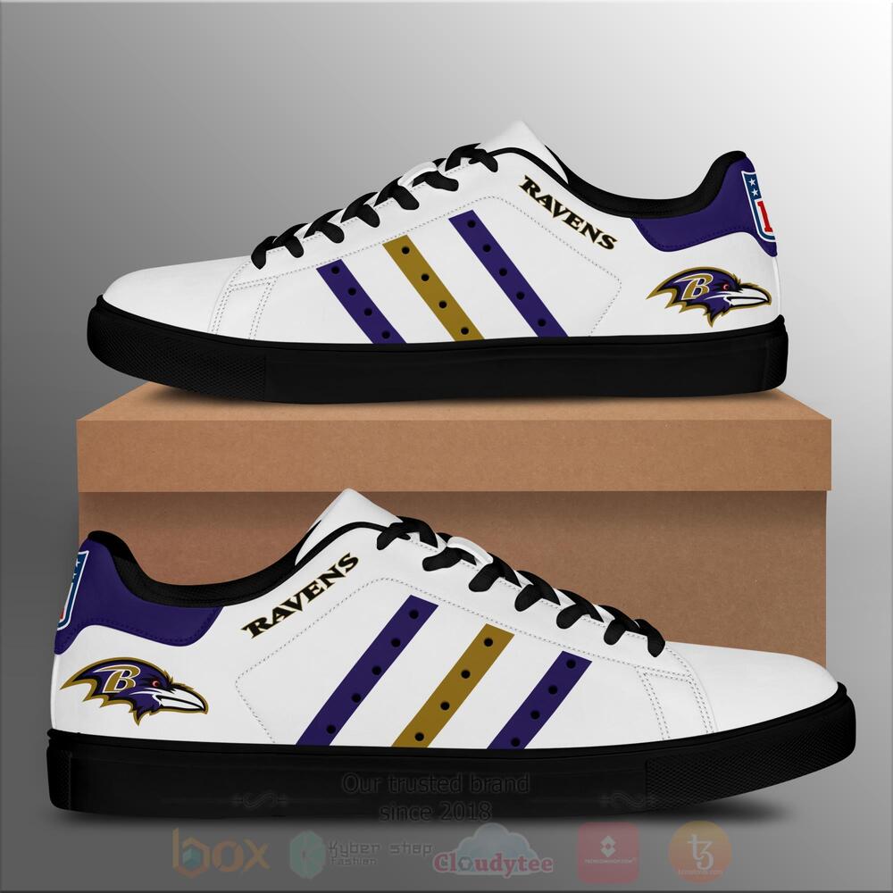 NFL Baltimore Ravens Skate Shoes 1