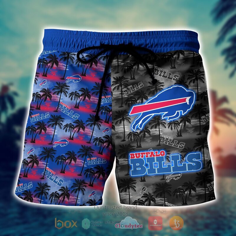 NFL Buffalo Bills Coconut Hawaiian shirt Short 1 2 3