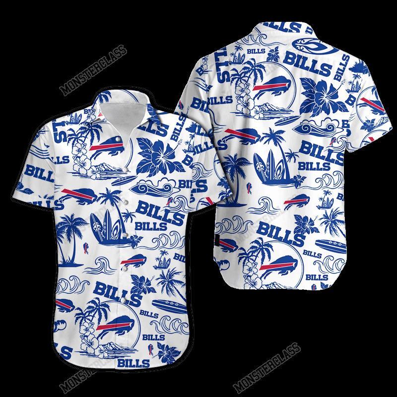 NFL Buffalo Bills Island Hawaiian Shirt Short