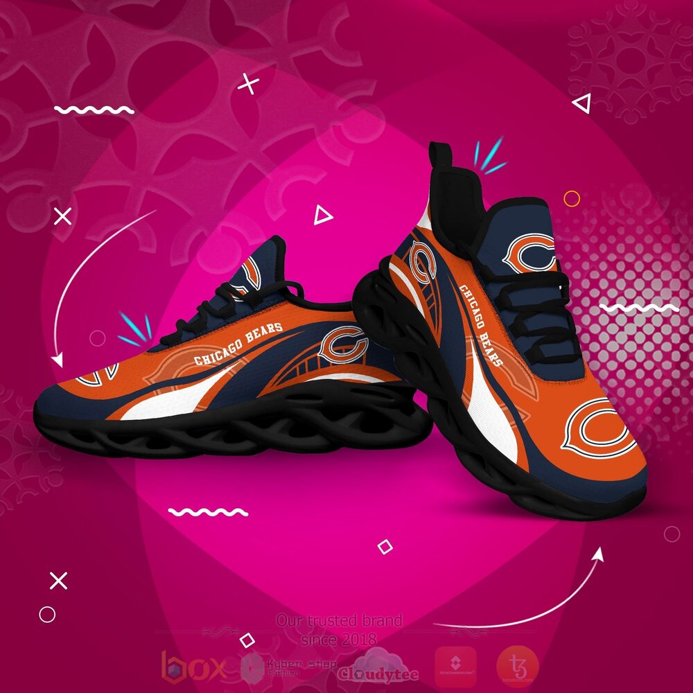 NFL Chicago Bears Clunky Max Soul Shoes 1 2 3