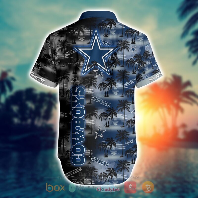 NFL Dallas Cowboys Coconut Hawaiian shirt Short 1 2