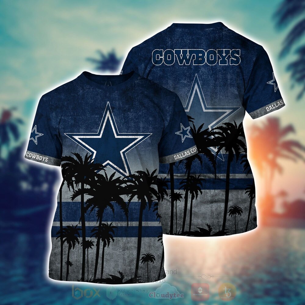 NFL Dallas Cowboys Hawaiian Shirt Short 1