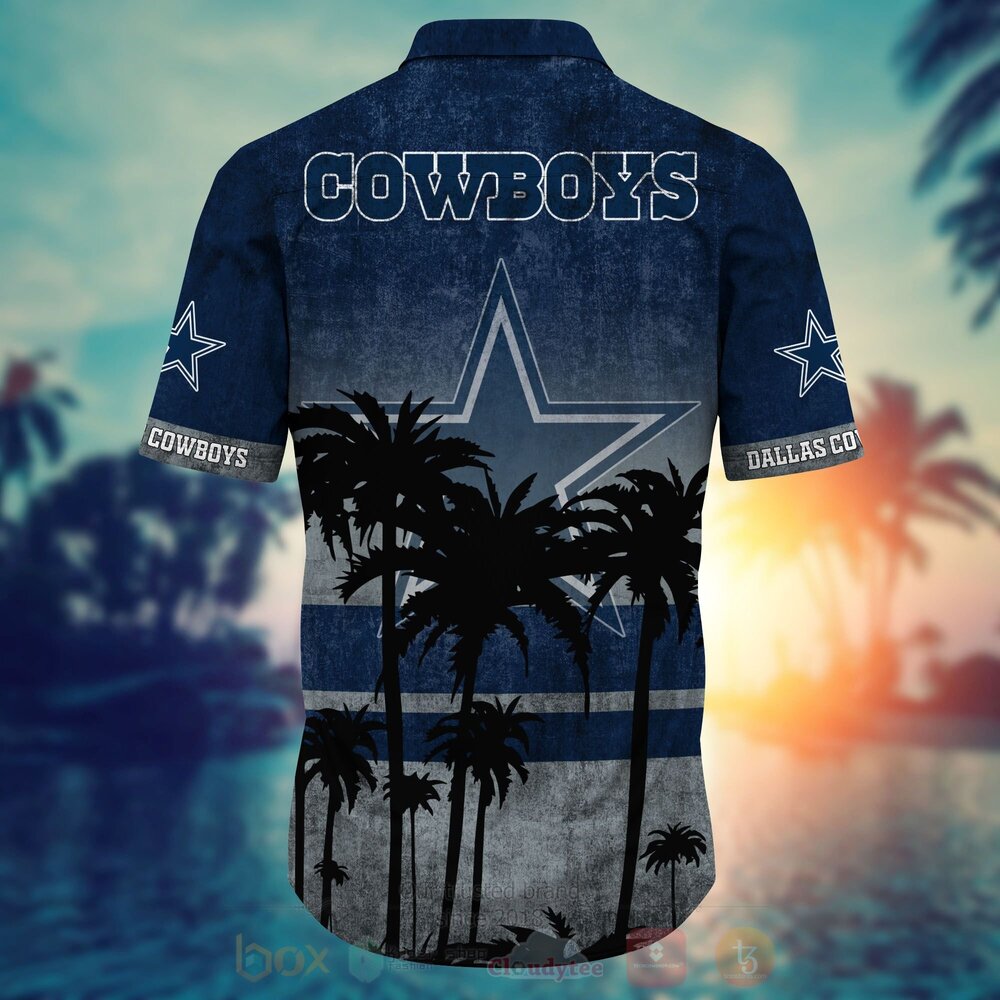 NFL Dallas Cowboys Hawaiian Shirt Short 1 2 3