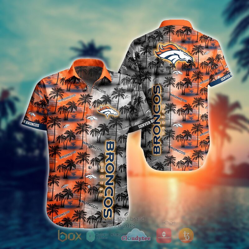NFL Denver Broncos Coconut Hawaiian shirt Short
