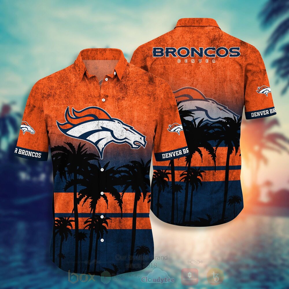 NFL Denver Broncos Hawaiian Shirt Short