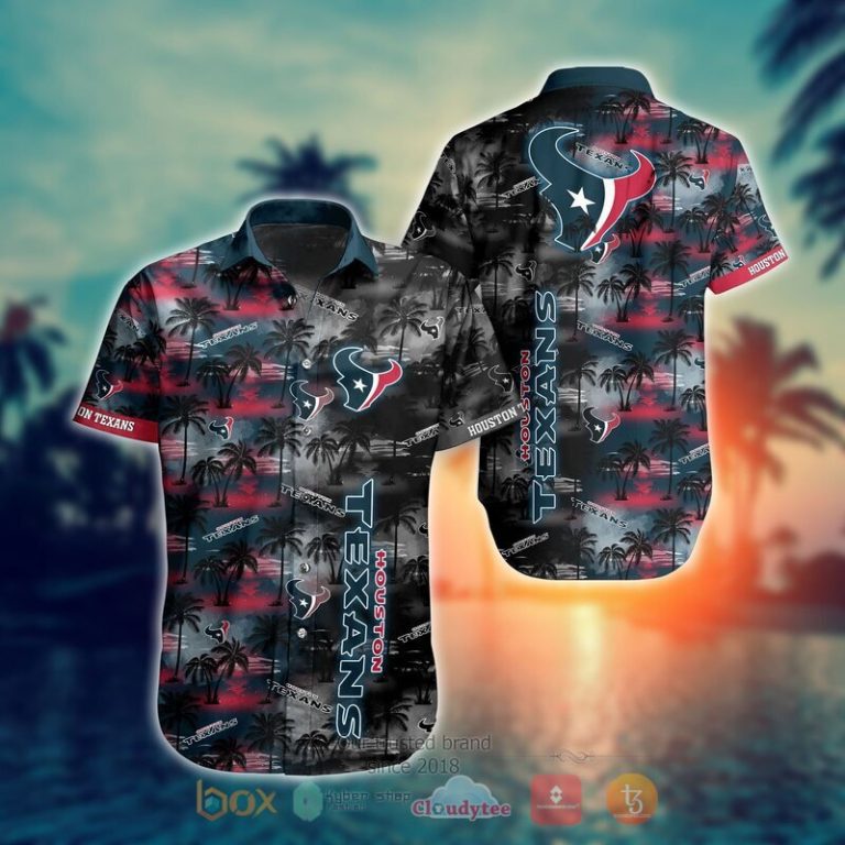 NFL Houston Texans Coconut Hawaiian shirt Short