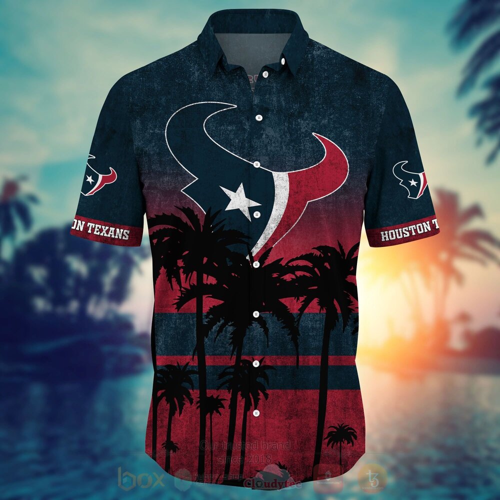 NFL Houston Texans Hawaiian Shirt Short 1 2