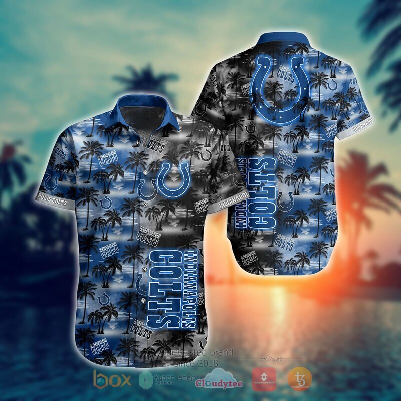 NFL Indianapolis Colts Coconut Hawaiian shirt Short