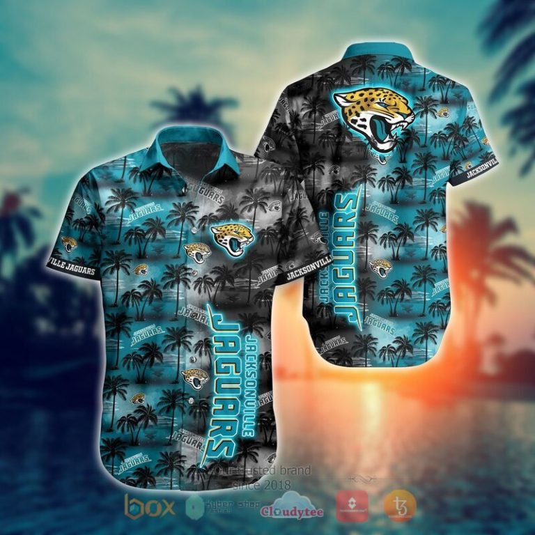 NFL Jacksonville Jaguars Coconut Hawaiian shirt Short