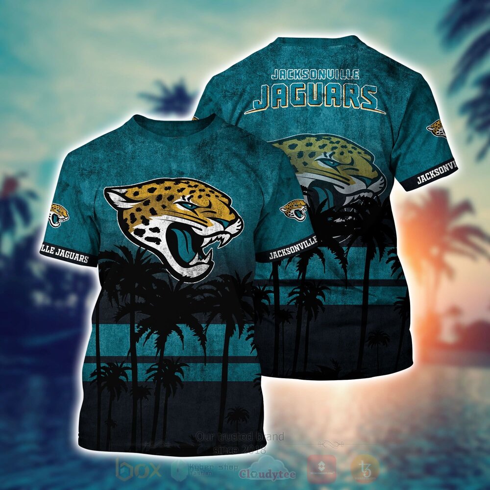 NFL Jacksonville Jaguars Hawaiian Shirt Short 1