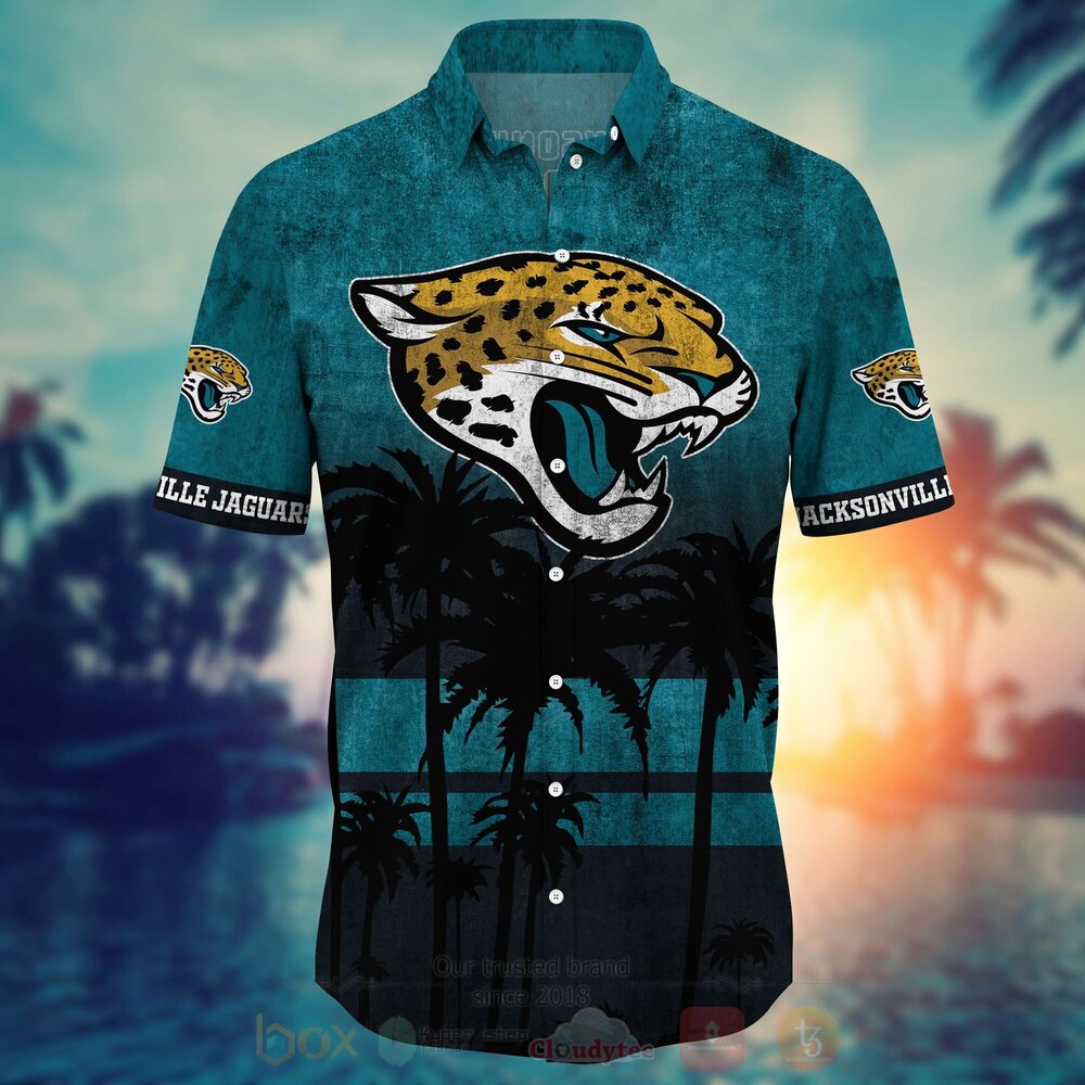 NFL Jacksonville Jaguars Hawaiian Shirt Short 1 2