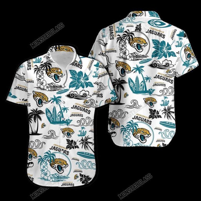 NFL Jacksonville Jaguars Island Hawaiian Shirt Short