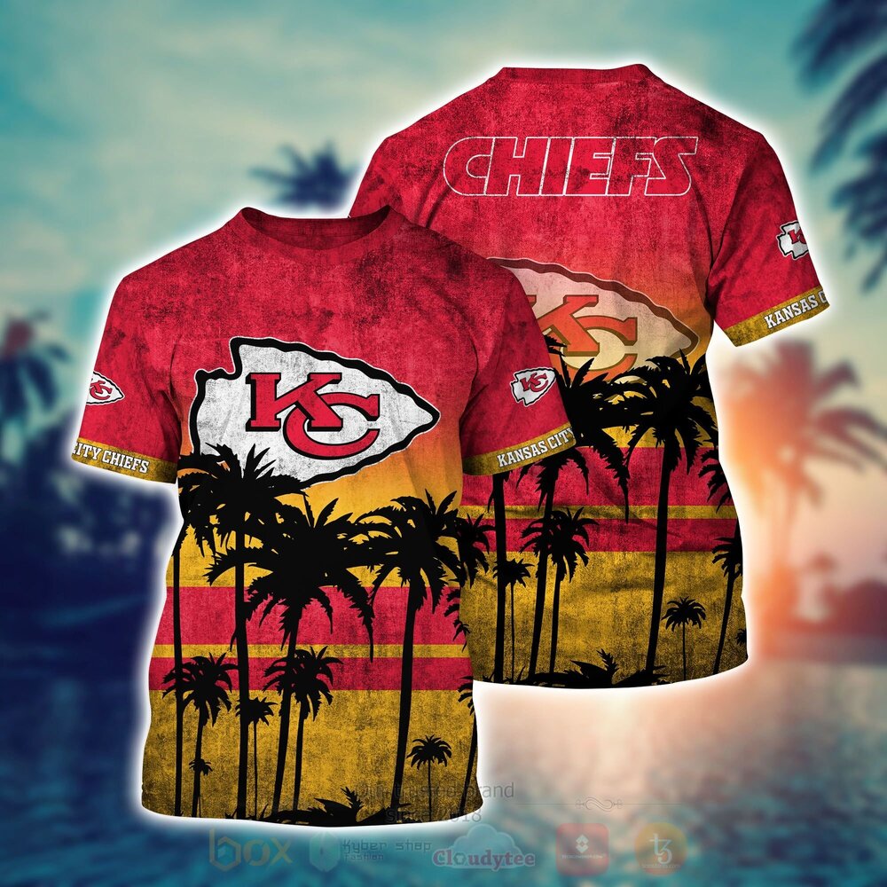NFL Kansas City Chiefs Hawaiian Shirt Short 1