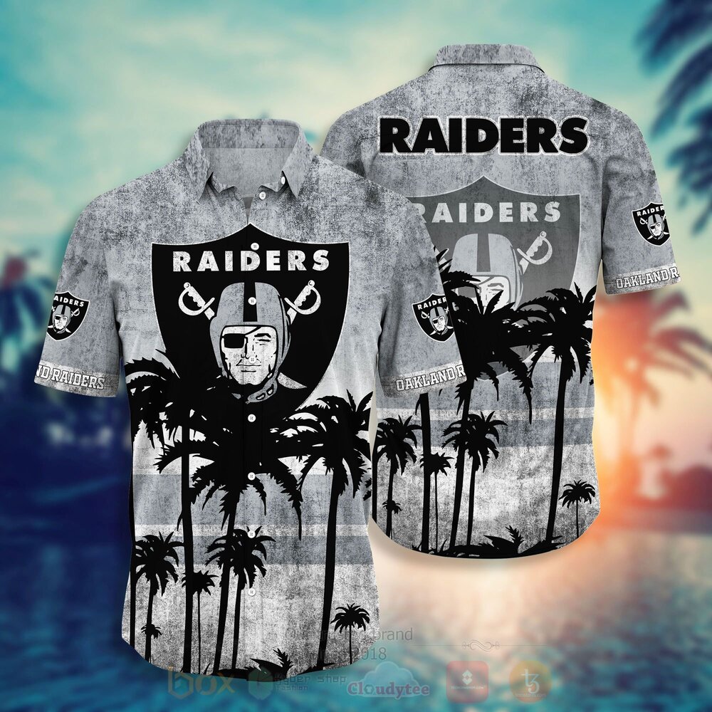 NFL Las Vegas Raiders Hawaiian Shirt Short