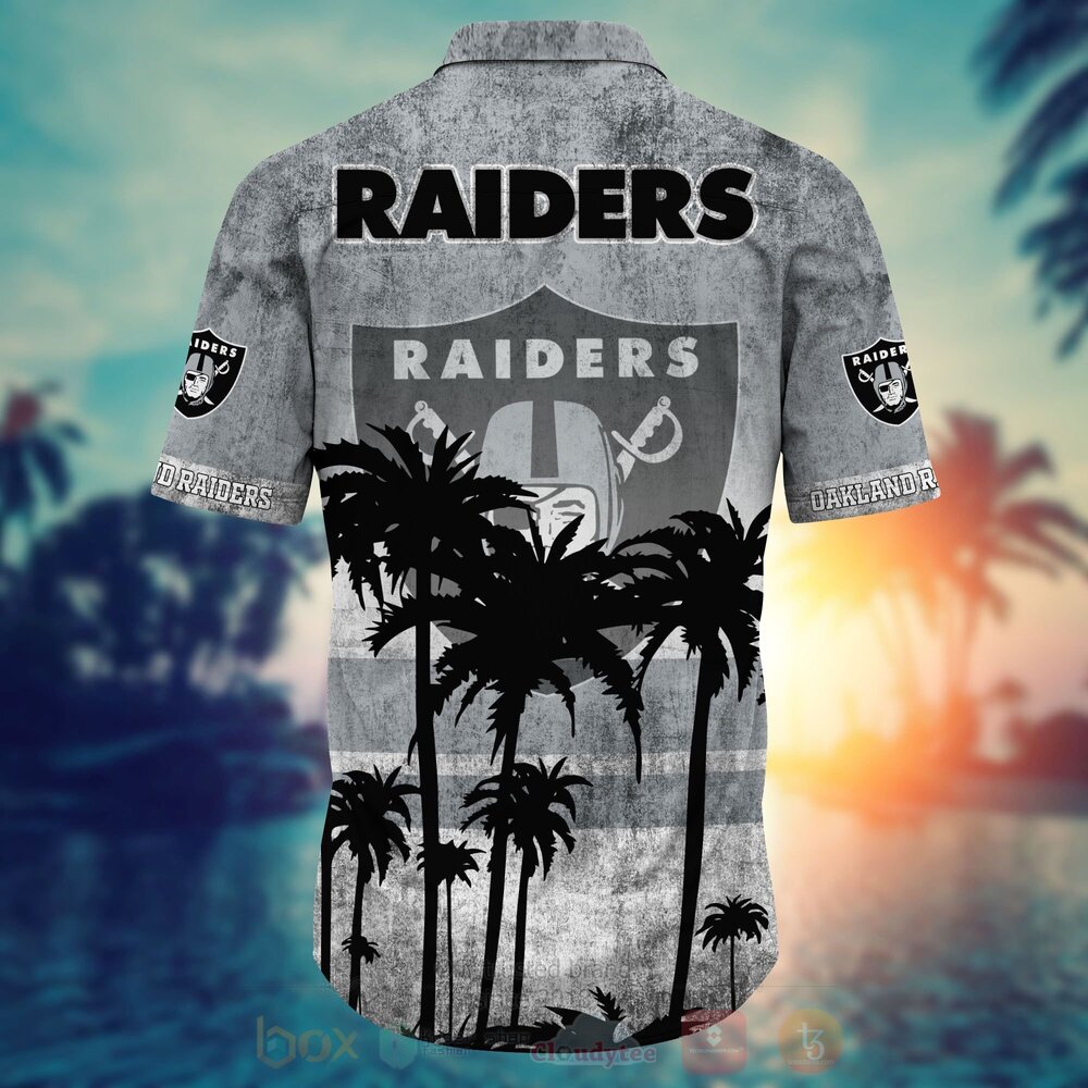 NFL Las Vegas Raiders Hawaiian Shirt Short 1 2 3
