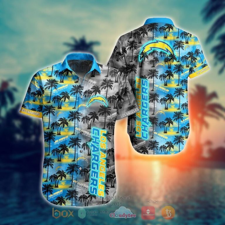 NFL Los Angeles Chargers Coconut Hawaiian shirt Short