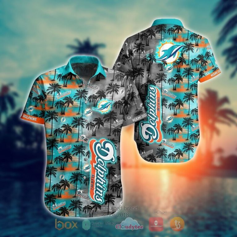 NFL Miami Dolphins Coconut Hawaiian shirt Short