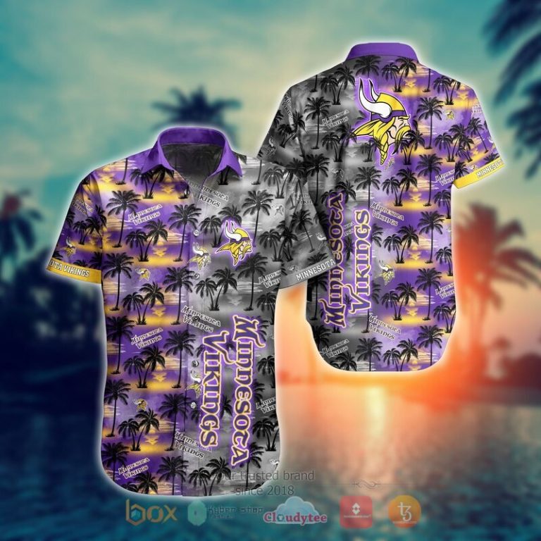 NFL Minnesota Vikings Coconut Hawaiian shirt Short