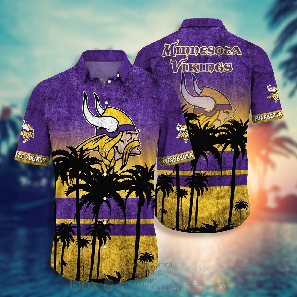 NFL Minnesota Vikings Hawaiian Shirt Short