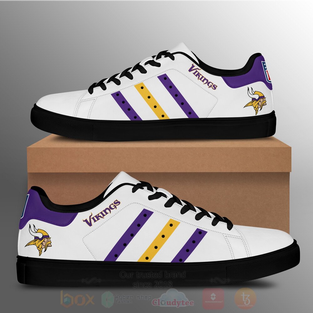 NFL Minnesota Vikings Ver1 Skate Shoes 1