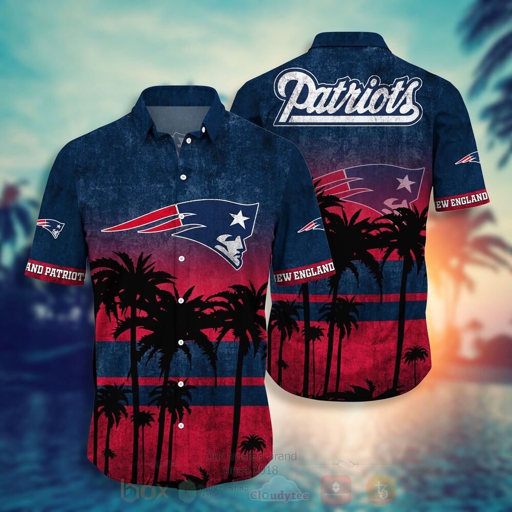NFL New England Patriots Hawaiian Shirt Short