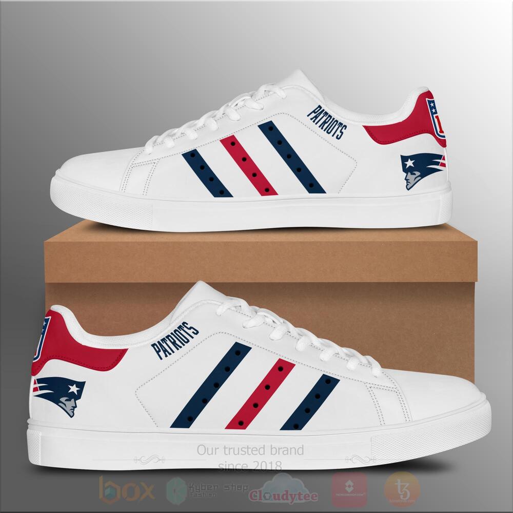NFL New England Patriots Ver1 Skate Shoes 1