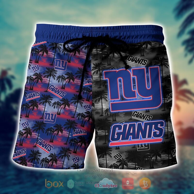 NFL New York Giants Coconut Hawaiian shirt Short 1 2 3