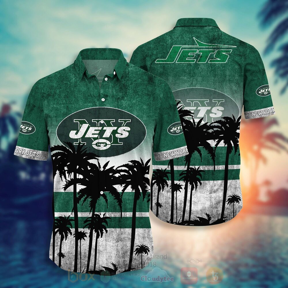NFL New York Jets Hawaiian Shirt Short