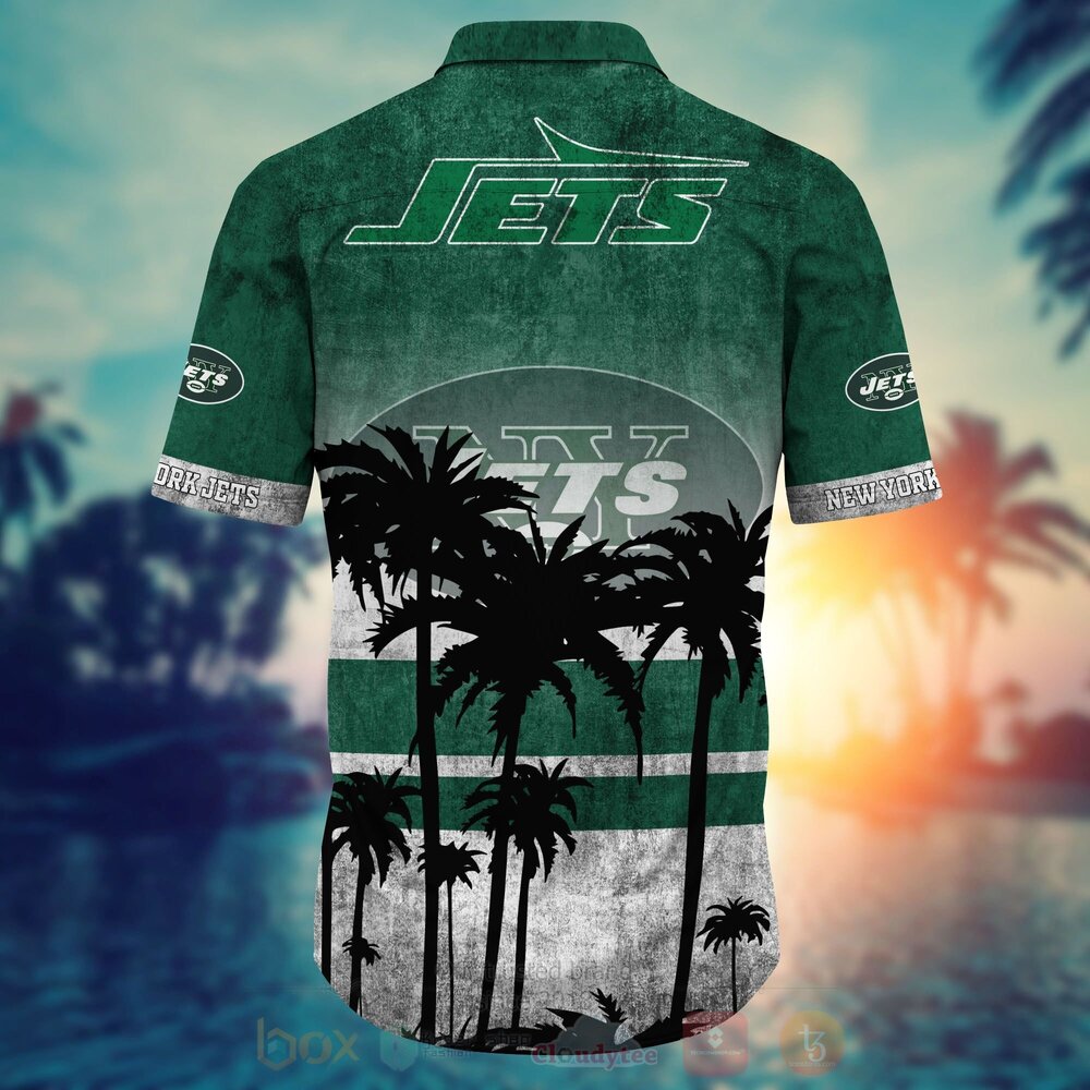 NFL New York Jets Hawaiian Shirt Short 1 2 3