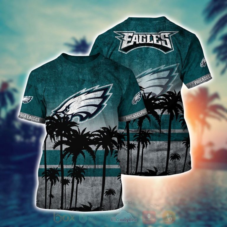 NFL Philadelphia Eagles Hawaiian Shirt Short 1