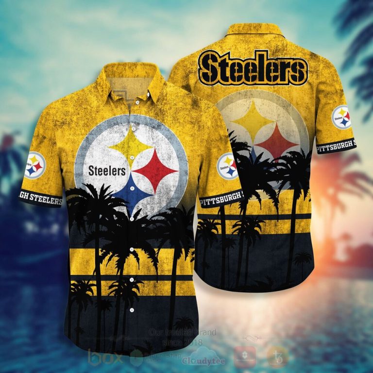 NFL Pittsburgh Steelers Hawaiian Shirt Short