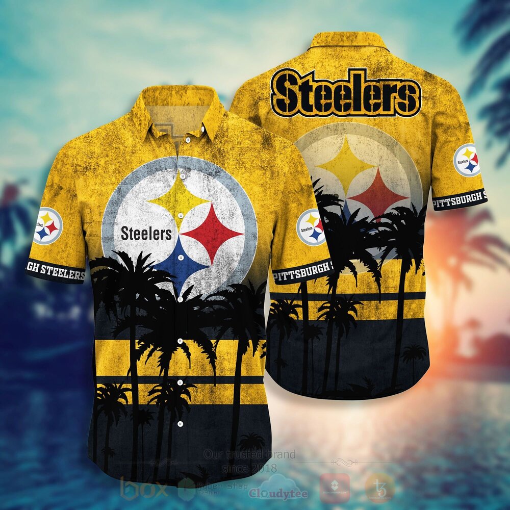 NFL Pittsburgh Steelers Hawaiian Shirt Short