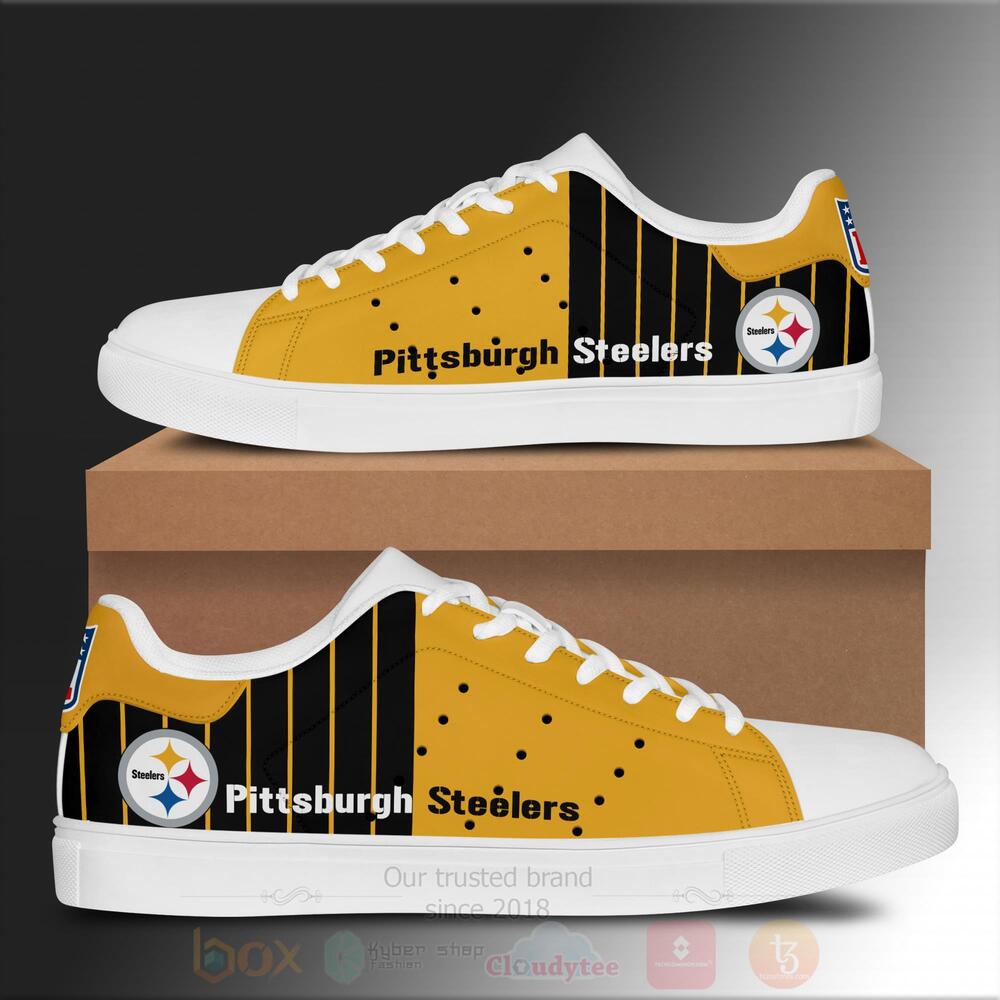 NFL Pittsburgh Steelers Yellow Skate Shoes