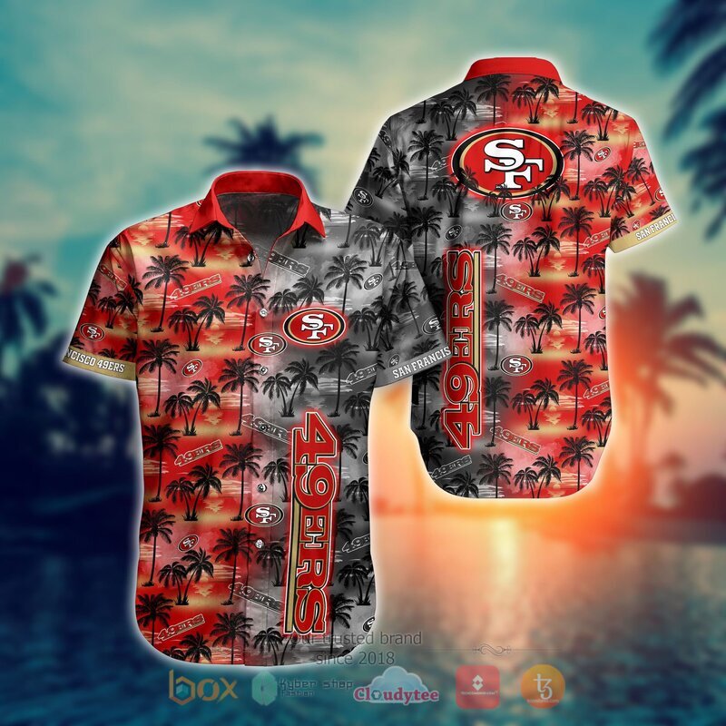 NFL San Francisco 49Ers Coconut Hawaiian shirt Short