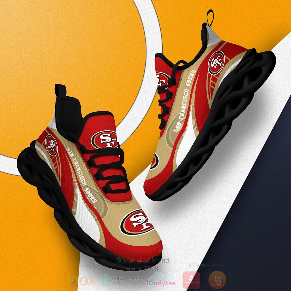 NFL San Francisco 49ers Clunky Max Soul Shoes 1