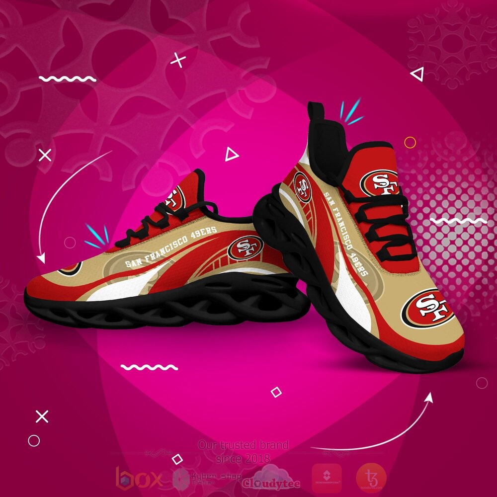 NFL San Francisco 49ers Clunky Max Soul Shoes 1 2 3