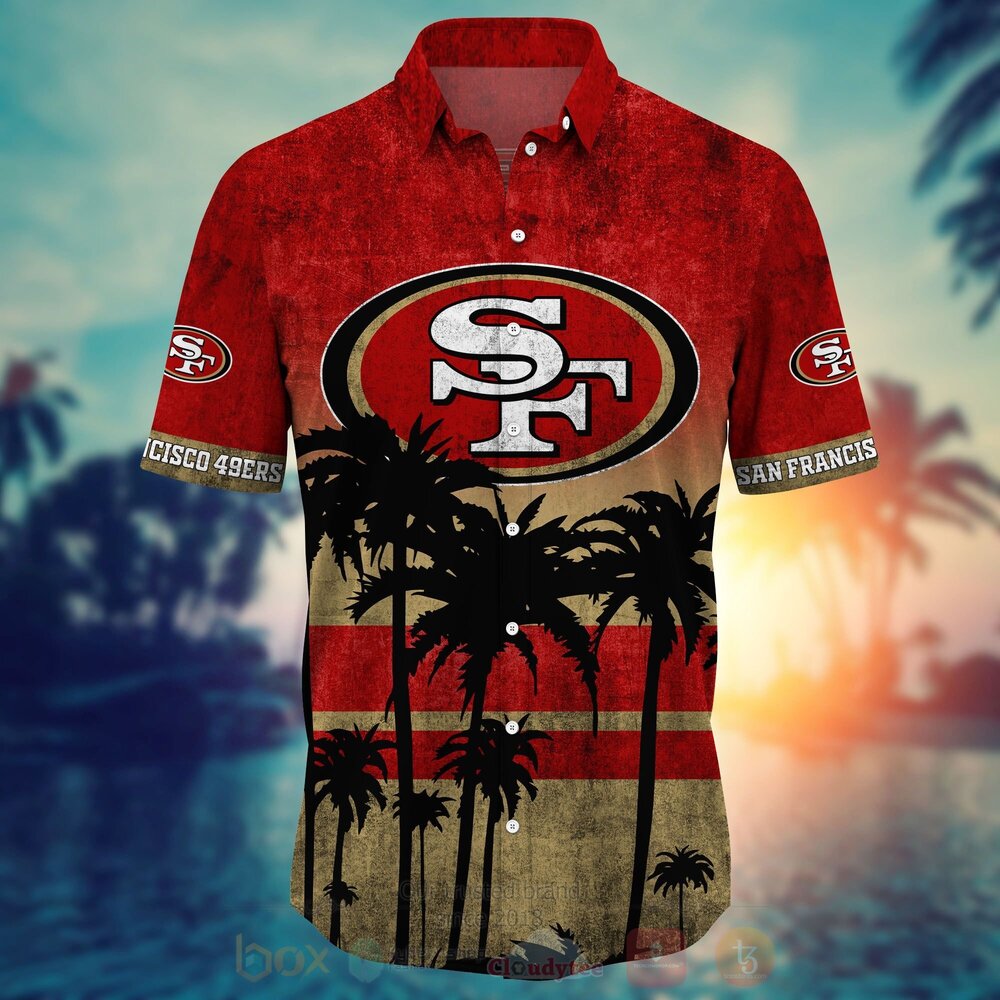 NFL San Francisco 49ers Hawaiian Shirt Short 1 2