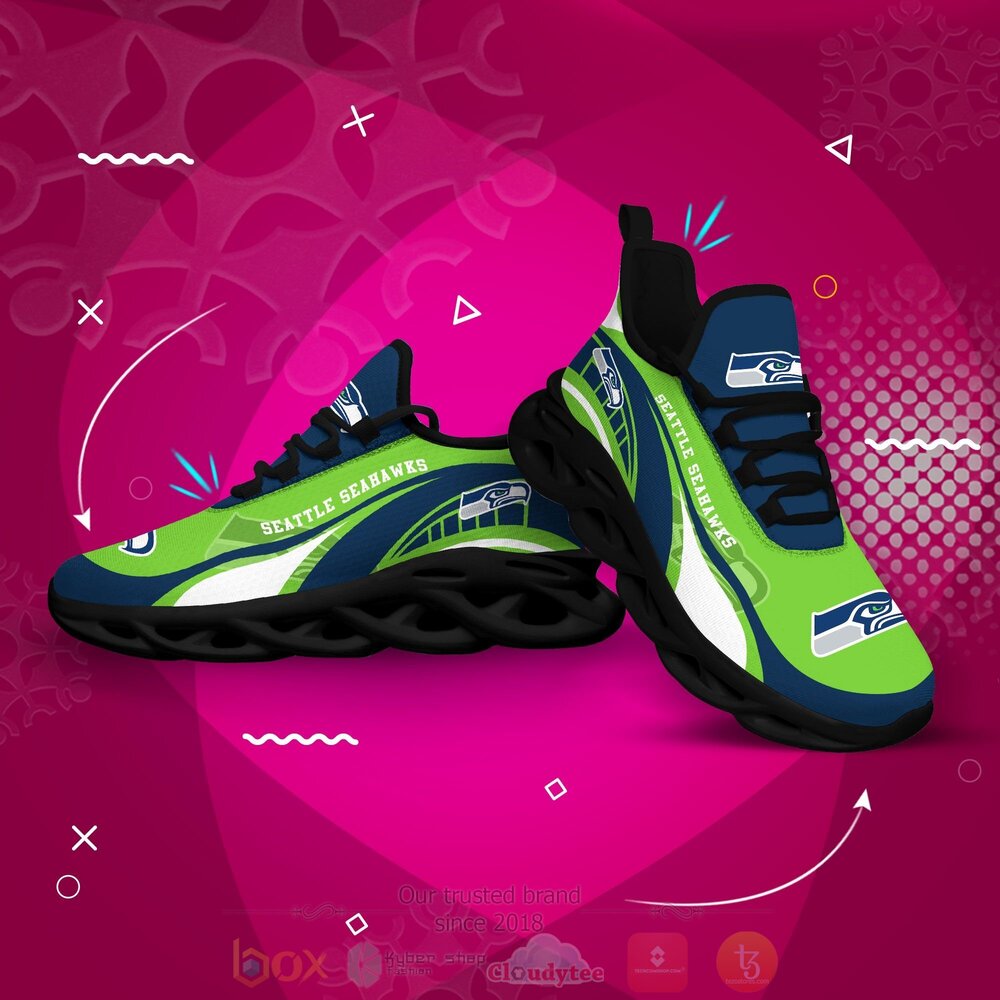 NFL Seattle Seahawks Clunky Max Soul Shoes 1 2 3