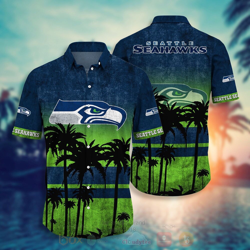 NFL Seattle Seahawks Hawaiian Shirt Short
