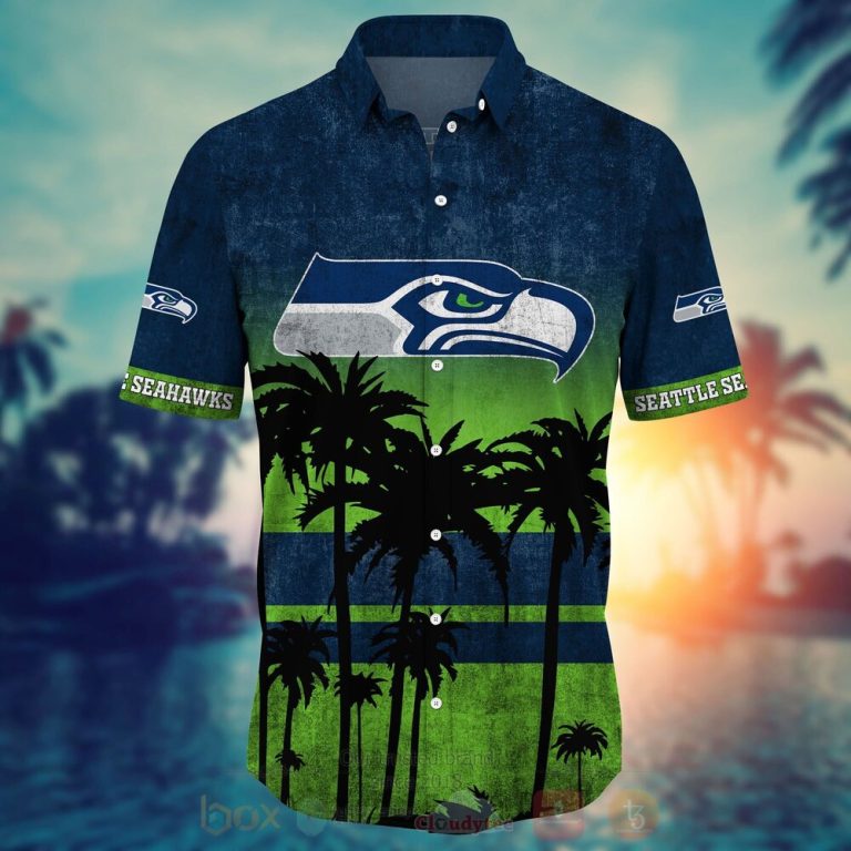 NFL Seattle Seahawks Hawaiian Shirt Short 1 2