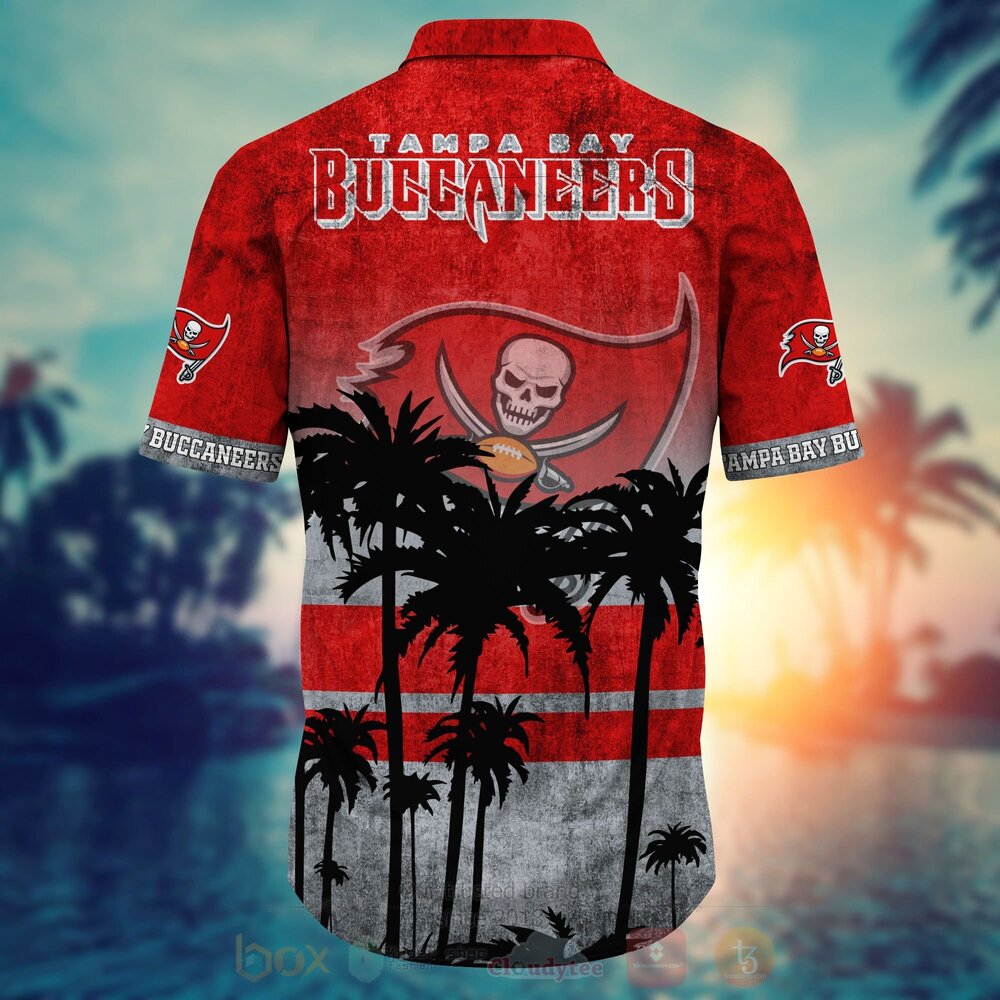 NFL Tampa Bay Buccaneers Hawaiian Shirt Short 1 2 3