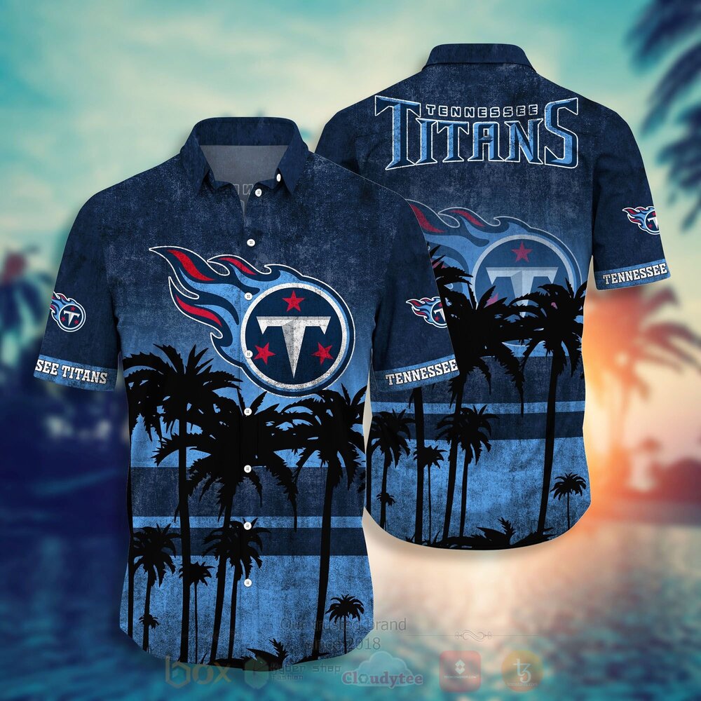 NFL Tennessee Titans Hawaiian Shirt Short